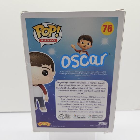 Funko Pop Smyths Special Edition OSCAR #76 Vinyl Figure Protector Toy NEW - Picture 3 of 7